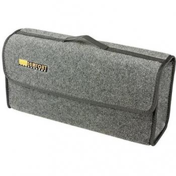 WALSER Bolsa de herramientas para el maletero Toolbag tamaño L, organizador de fieltro para el maletero, bolsa para el coche OK gris