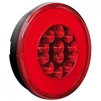 Lampa 41536 Faro redondo luz antiniebla y posición, 12/24 V