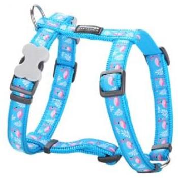 Arnés para Perro Red Dingo Flamingo 25-39 cm Turquesa
