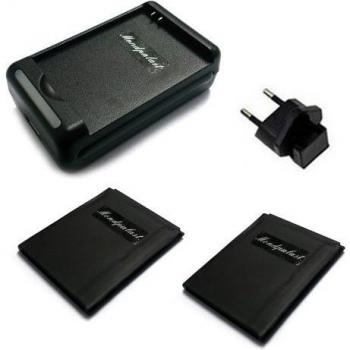 2 X BATERIA 2600 mah + cargador PARA SAMSUNG GALAXY S4 SIV i9500