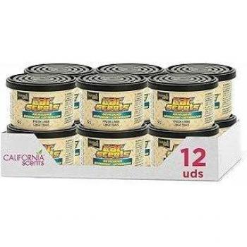 Ambientador de Coche Lata Lino Fresco Pack 12 CE