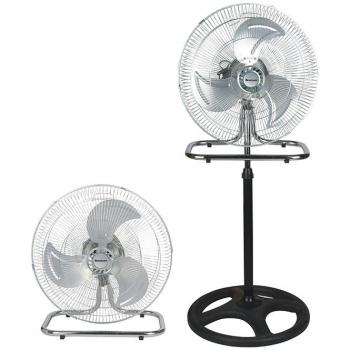Ventilador de Pie Ravanson WT-7046 Negro Acero