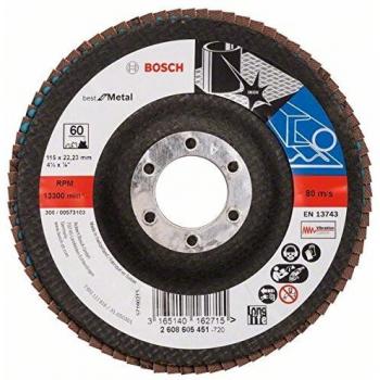 Disco lamina conico fibra vidrio115x222360 de 10 unidades