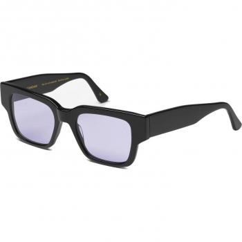 Colorful Standard 02 Deep Black Solid/Lavender Sunglasses