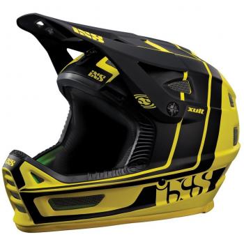 IXS Downhill – Casco para Bicicleta de Montaña xult Amarillo Talla M/L