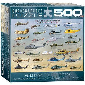 Eurographics Military Helicopters 500-Piece Puzzle