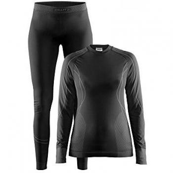 Craft Seamless Zone - Set Ropa Interior Mujer - Negro Talla M 2017