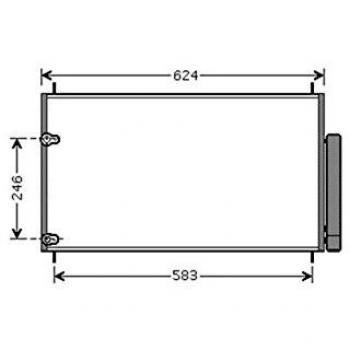 Condensador de Aire Acondicionado Ava Calidad TOA5405D