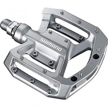 SHIMANO GR500 Pedales, Unisex Adulto, Plata, M