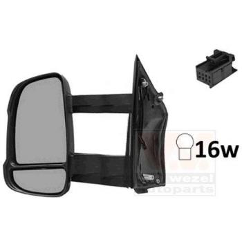 Espejo retrovisor VAN WEZEL 1651821, tipo de producto: espejo retrovisor, características: diseño específico para vehículos, fácil instalación, fabricado con materiales de alta calidad, cumple con estándares de seguridad y visibilidad