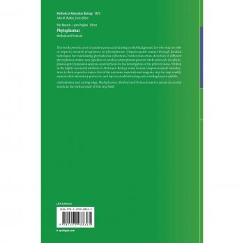 Phytoplasmas: Methods and Protocols