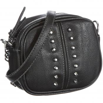 Tom Tailor Acc AURIE Umhängetasche schwarz - Bolso de hombro de material sintético mujer, color negro, talla 17x14x5 cm
