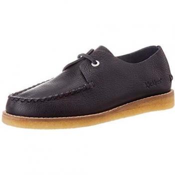 Kickers Monya, Zapatos de Cordones Derby para Mujer, Azul