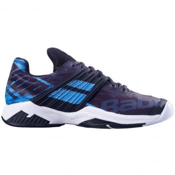BABOLAT Propulse Fury All Court M, Zapatillas de Tenis Hombre, Black/Parisian Blue, 43 EU
