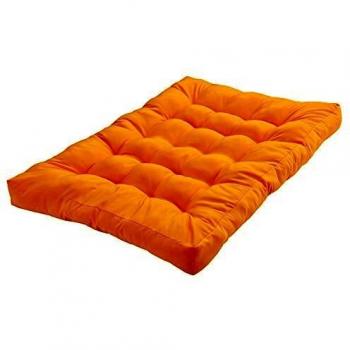 Cojín de Asiento Acolchado para Sofá Palé Euro Mustard - Ideal para Exteriores e Interiores