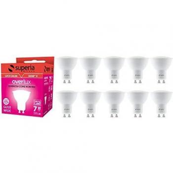 Bombilla LED Superia GU10 Amplia, 7W