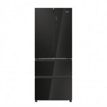 Frigorífico Americano Haier HFR3718ENGB 402 L No Frost Clase E Color Negro