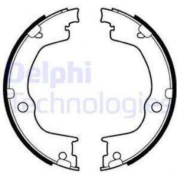 Juego de zapatas de freno DELPHI LS2106 para freno de estacionamiento