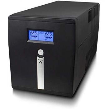 Sistema de Alimentación Ininterrumpida Ewent EW3948, Línea Interactiva, 1000 VA, 4 Salidas AC, 600W con Pantalla LCD