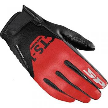 Guantes de motocicleta SPIDI CTS-1 K3 Lady negro / rojo - XS