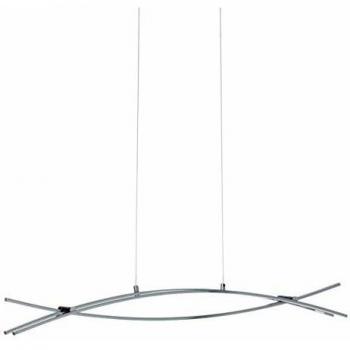 Lámpara Colgante LED Eglo Nevado Cromo 27W Luz Cálida 3000 lm