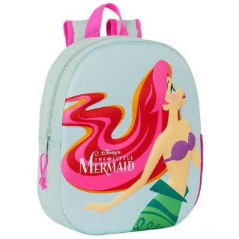 Mochila 3D La Sirenita Disney 27x33x10 cm