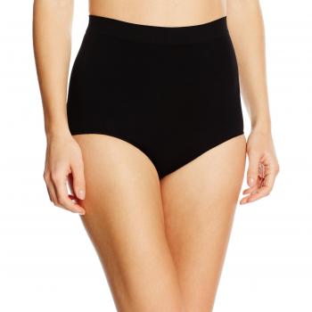 ANAISSA, Anaissa Braguita Alta compresiva efecto 3/D con Tecnología Biotech_ - Braguita Moldeadora sin mangas para mujer, color negro, talla L