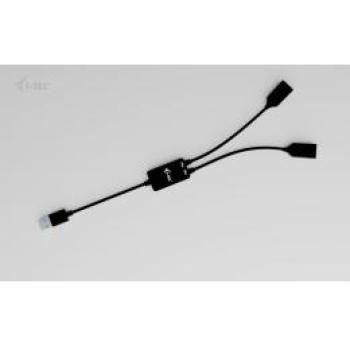 Hub USB-A 2 Puertos 5 Gbps Compacto con Cable USB 3.2 Gen 1