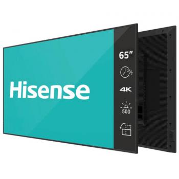 Pantalla de señalización Hisense 65DM66D 65 LED 4K UHD, Wi-Fi, 500 cd/m², Procesador Android 11, operación 24/7