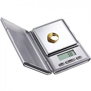 Sogo BAP-SS-3990 Mini báscula Digital de Gran Precisión, Otro, Plata