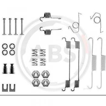 Juego de accesorios A.B.S. 0626Q para zapatas de freno FORD FIESTA 2