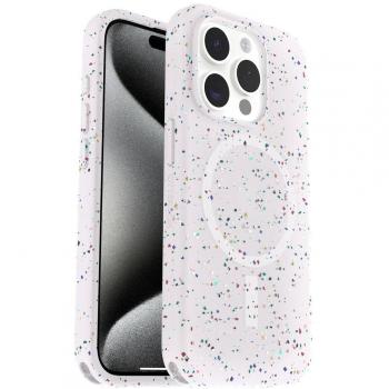 Funda Móvil Back Cover Otterbox Core Sprinkles para iPhone 15 Pro, protección robusta, diseño colorido y moderno, acceso a puertos y botones, compatible con carga inalámbrica