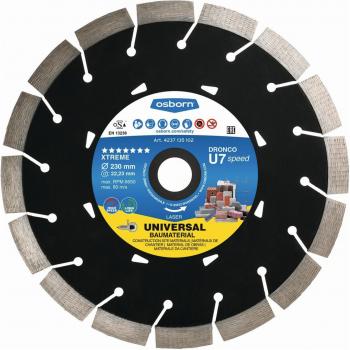 Disco de diamante Evolution U7 Speed - Universal obra (Antes ERM) Ø 115 mm