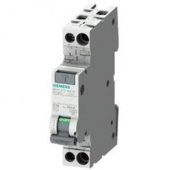 Interrutor Magnetotérmico Diferencial 1P+N 16A 30mA Siemens
