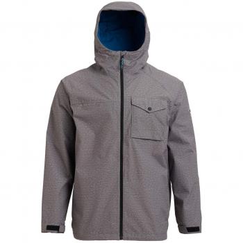 Burton Portal Chaquetas, Hombre, Gray Heather, S