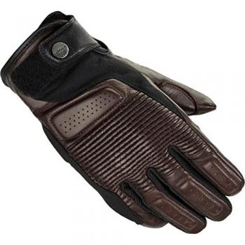 Guantes de motocicleta SPIDI Clubber marrón - XL