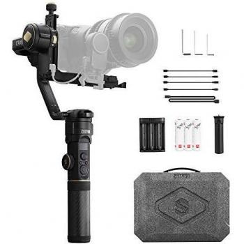 ZHIYUN Crane 2S Gimbal Estabilizador 3 Ejes para cámaras DSLR, cámaras sin Espejo con Lentes Combinados