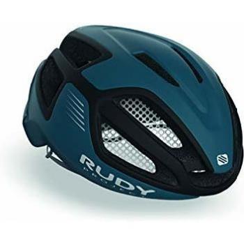 Rudy Project Spectrum Pacific - Casco de Ciclismo, Color Azul y Negro Mate, continuidad, Color Azul y Negro Mate, tamaño L | 59-62cm