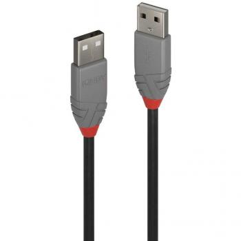 Lindy 36693 Cable USB 2m USB 2.0 USB A Negro, Verde, Rojo