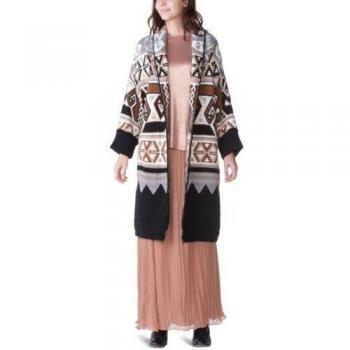 Derhy - Cárdigan para mujer, talla 38, color Negro