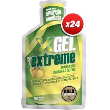 Extreme X Gel Guarana - 24x40g - Sabor Frutas del bosque