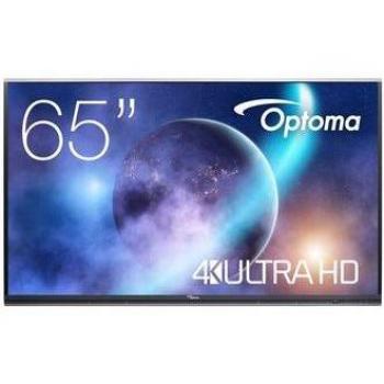 Optoma Creative Touch 5-Series 5652RK+ 65 Interactive Flat Panel Display LED UltraHD 4K Touchscreen Wi-Fi 400 cd/m² Black