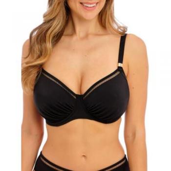 Fantasie East Hampton Underwire Full Cup Bikini Top - Black - Size 32G (F-M Cup)