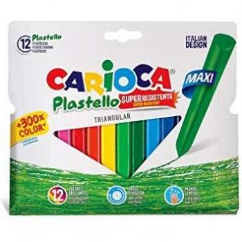 Plasticeras Resistentes Maxi Triangular Plastello - 12 Uds