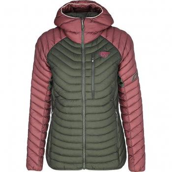 Chaqueta Dynafit Radical Down RDS con capucha para mujer, color rosa, talla S