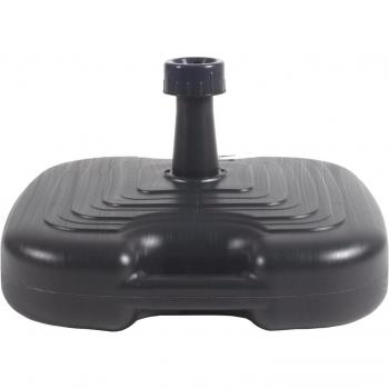 Base de Parasol Rellenable de Plástico 15L Gris