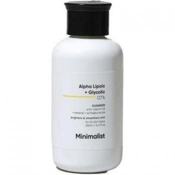 Minimalist Alpha Lipoic + Glycolic 07% Cleanser - 120ml