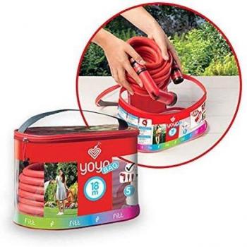 Kit Manguera Extensible 10m con Pistola Multichorro y Estuche Práctico