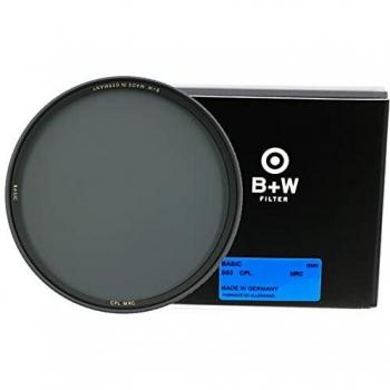 B+W 62mm Basic Circular Polarizer MRC Filter
