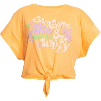 Camiseta de mujer Roxy We Go To The Sea manga corta naranja lila - XS